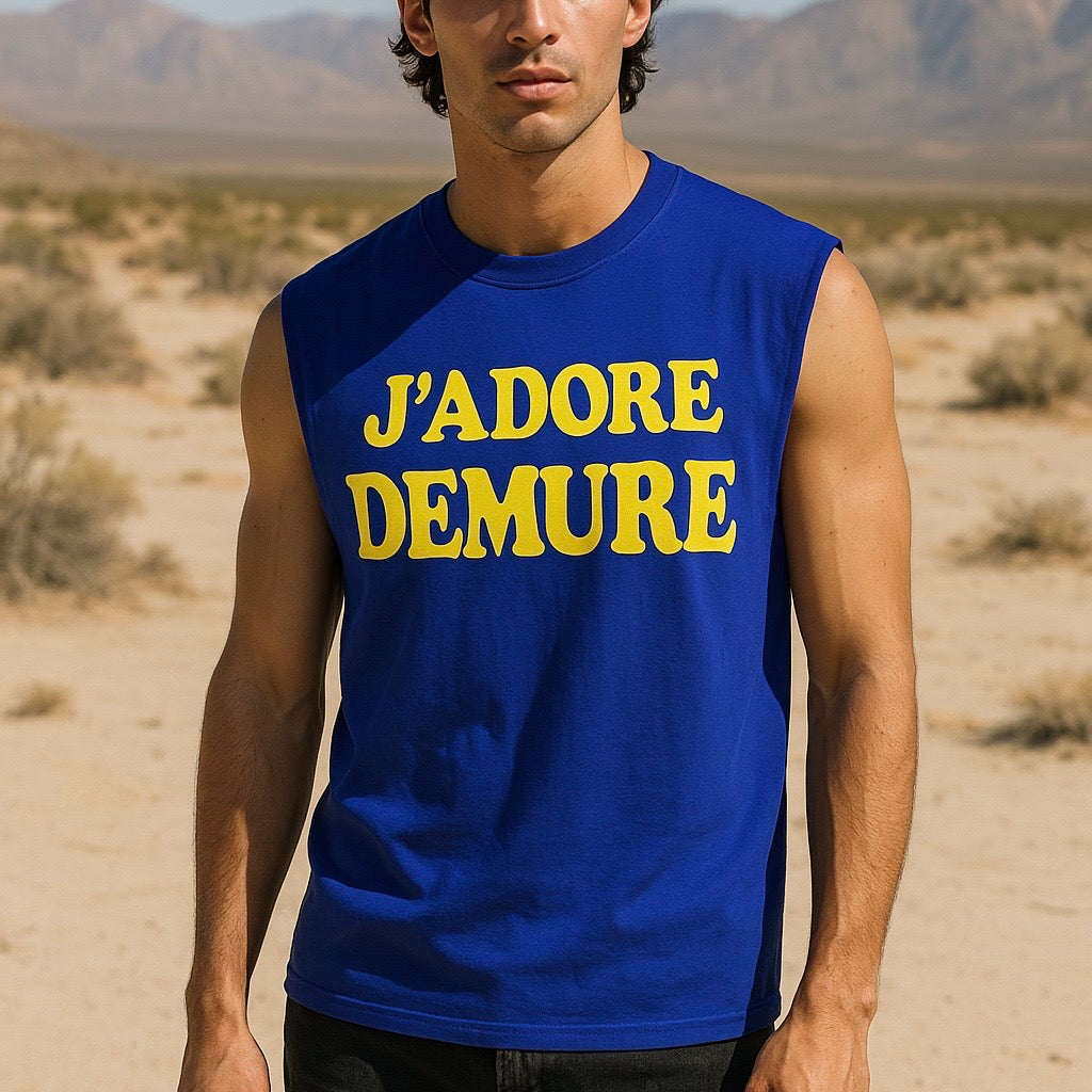 J'ADORE DEMURE MUSCLE TEE