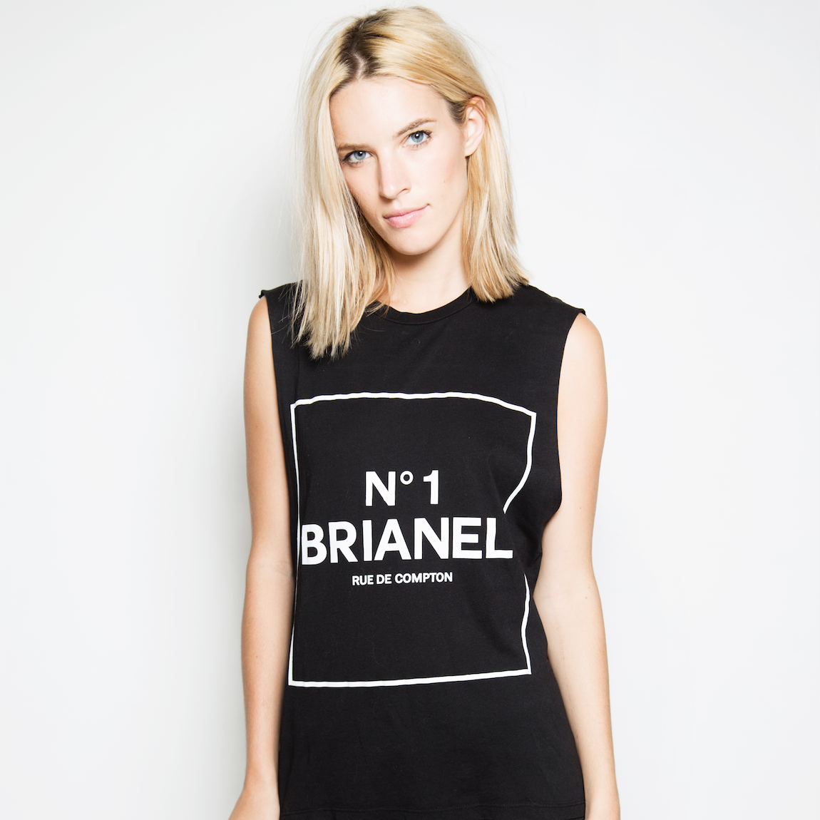 BRIANEL RUE DE COMPTON MUSCLE TEE