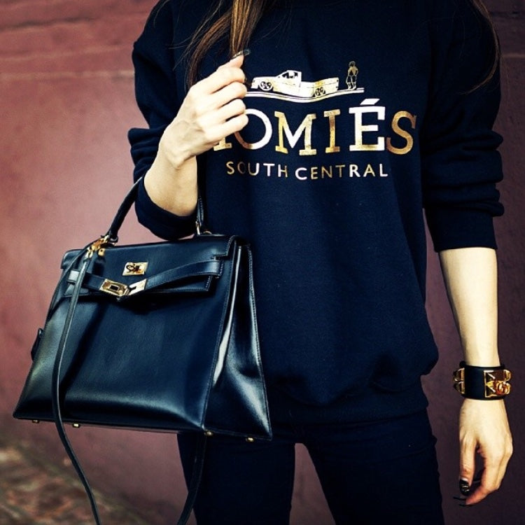 HOMIÉS GOLD FOIL SWEATSHIRT