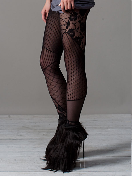 無料配送 ◆ SCULPTOR ◆ 90s Lace Leggings SCULPTOR® online store