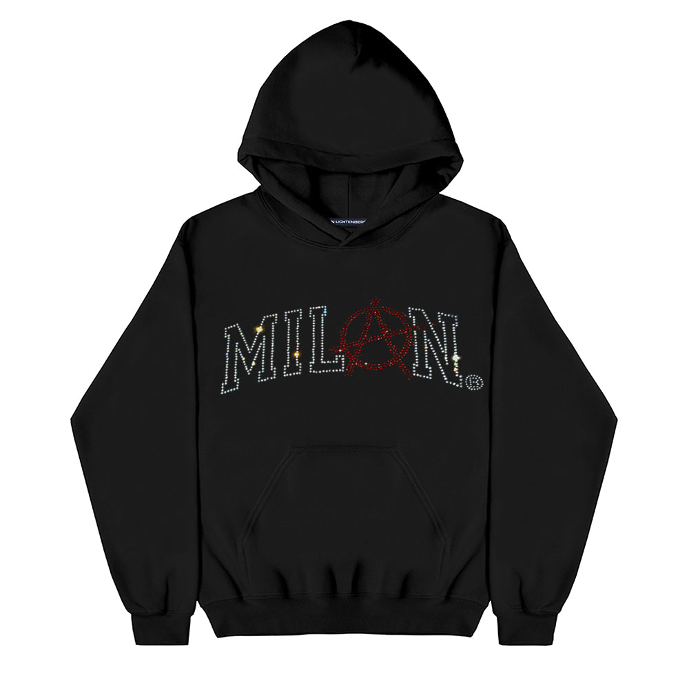 MILAN CRYSTAL HOODIE