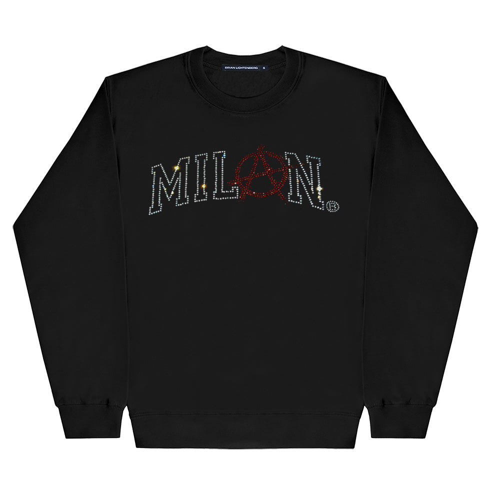 MILAN CRYSTAL SWEATSHIRT