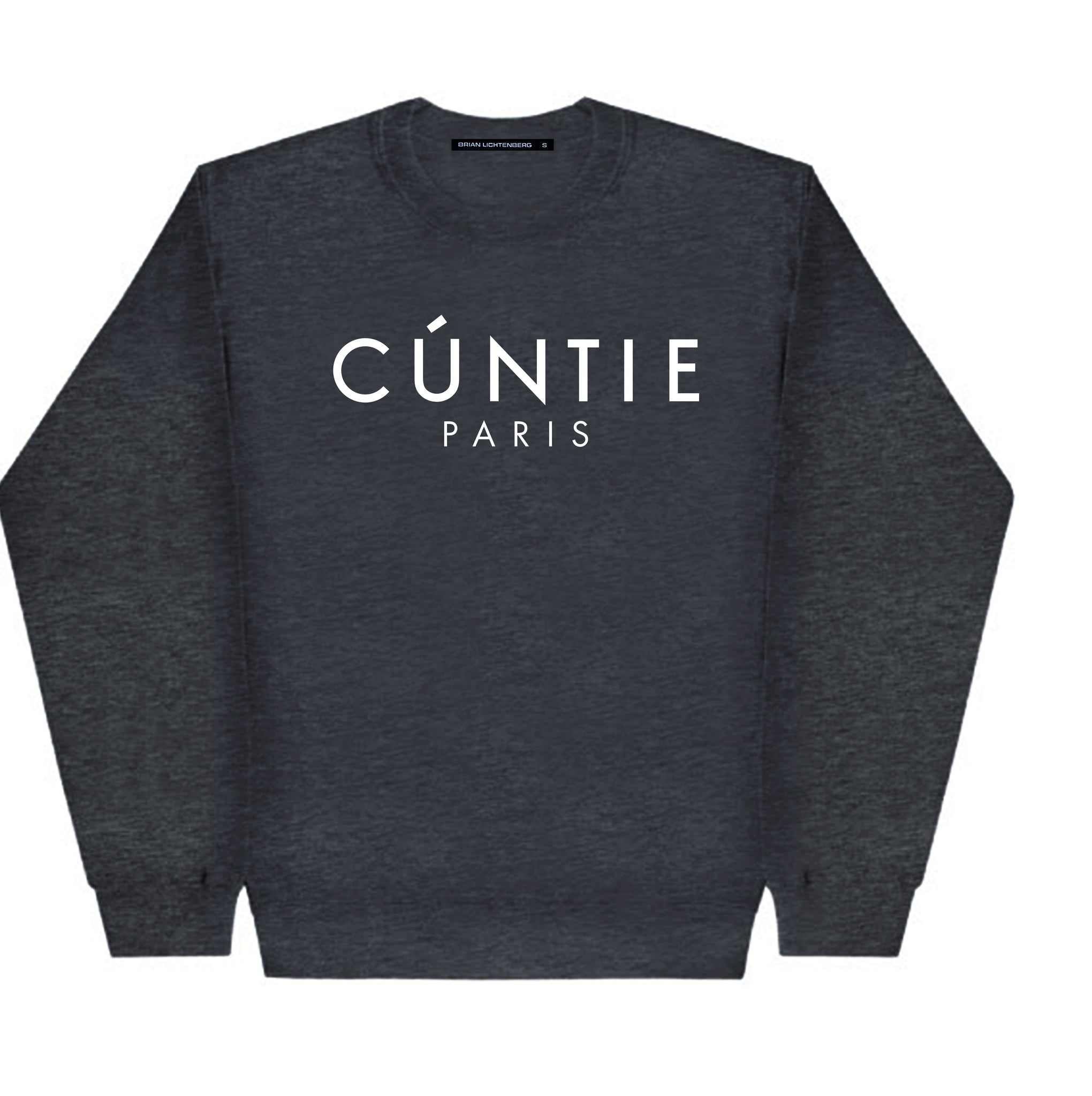 CUNTIE CHARCOAL GREY SWEATSHIRT