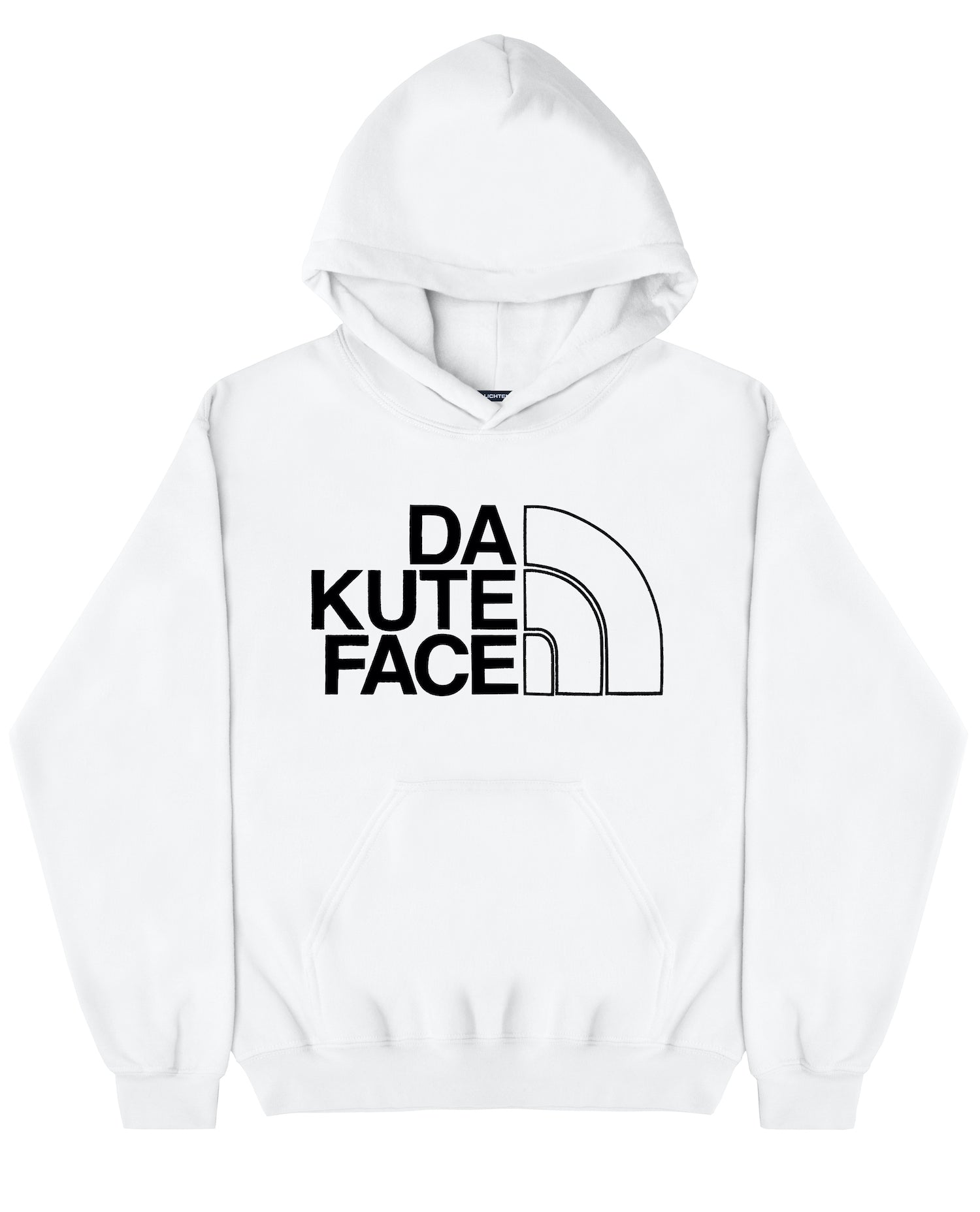 DA KUTE FACE HOODIE