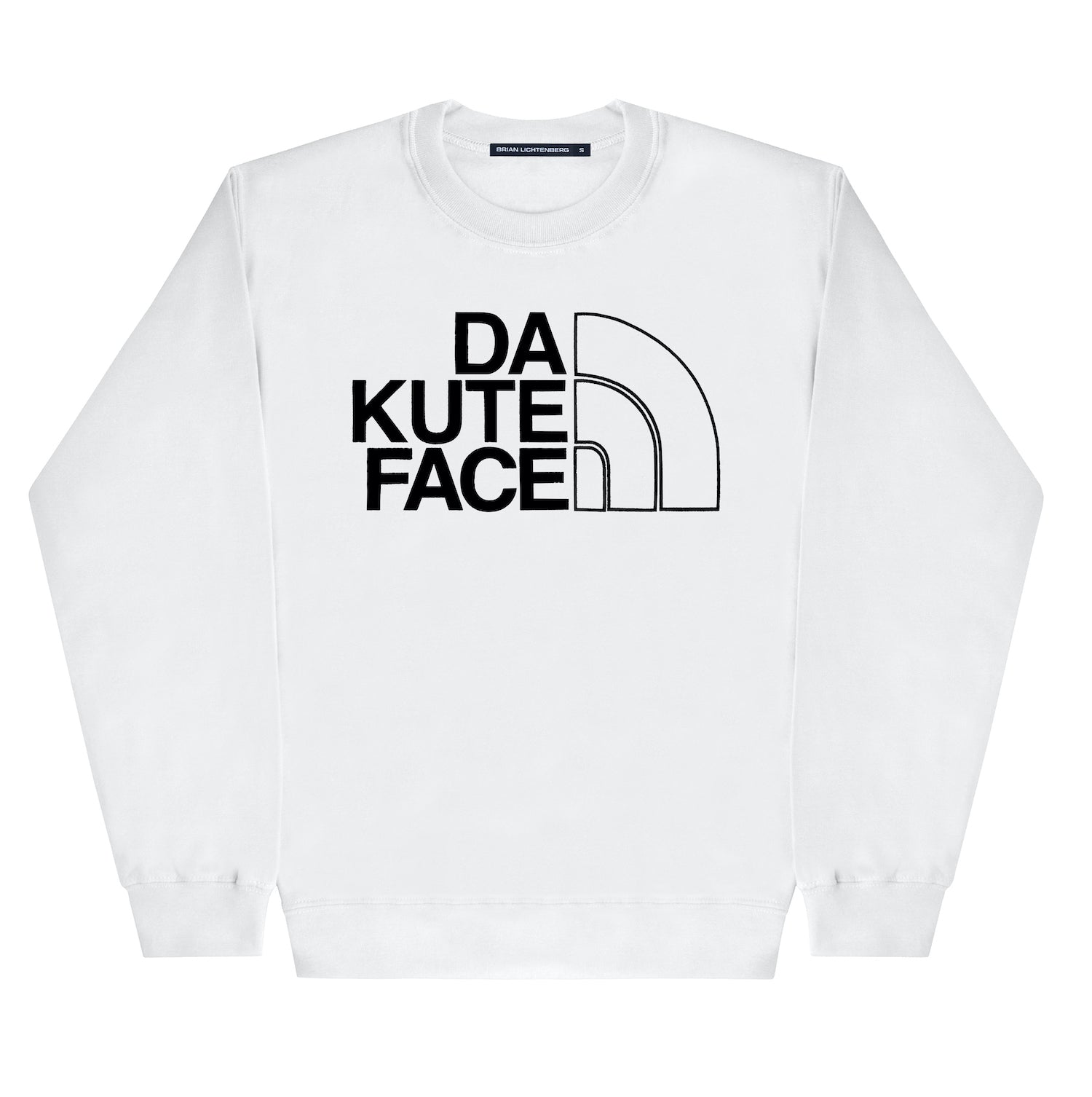 DA KUTE FACE SWEATSHIRT
