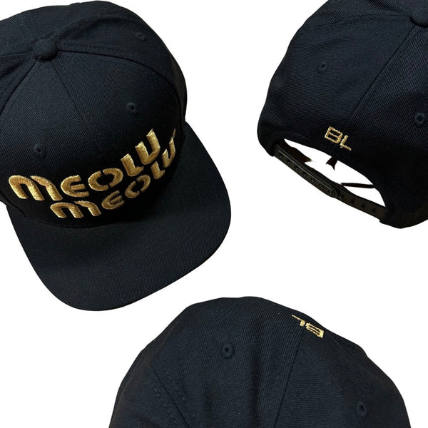 MEOW MEOW EMBROIDERED SNAPBACK