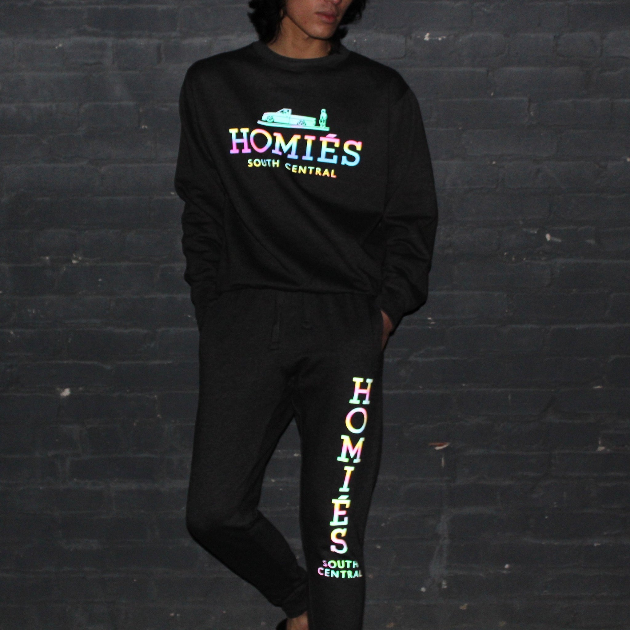HOMIÉS IRIDESCENT SWEATPANTS