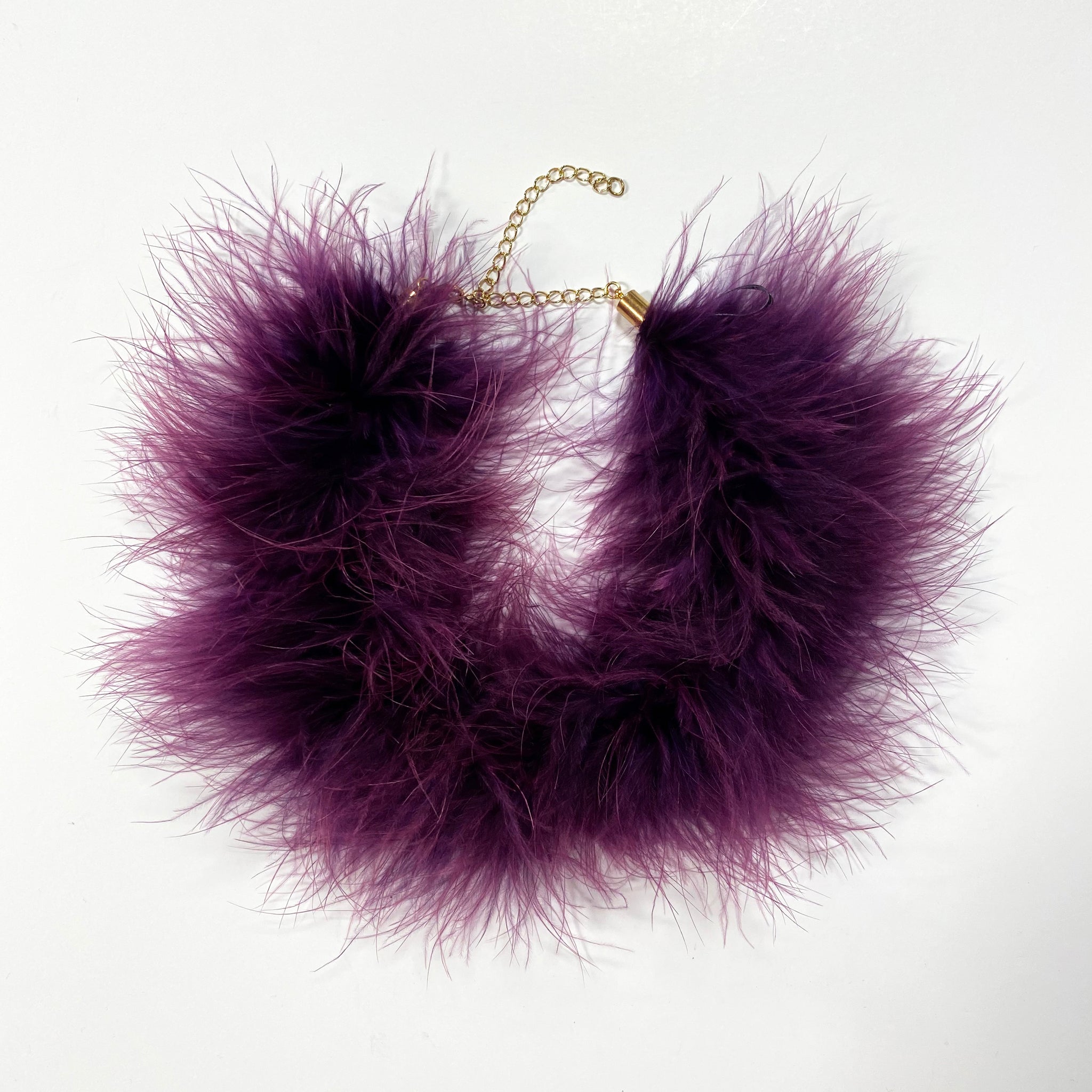 MARABOU FEATHER CHOKER