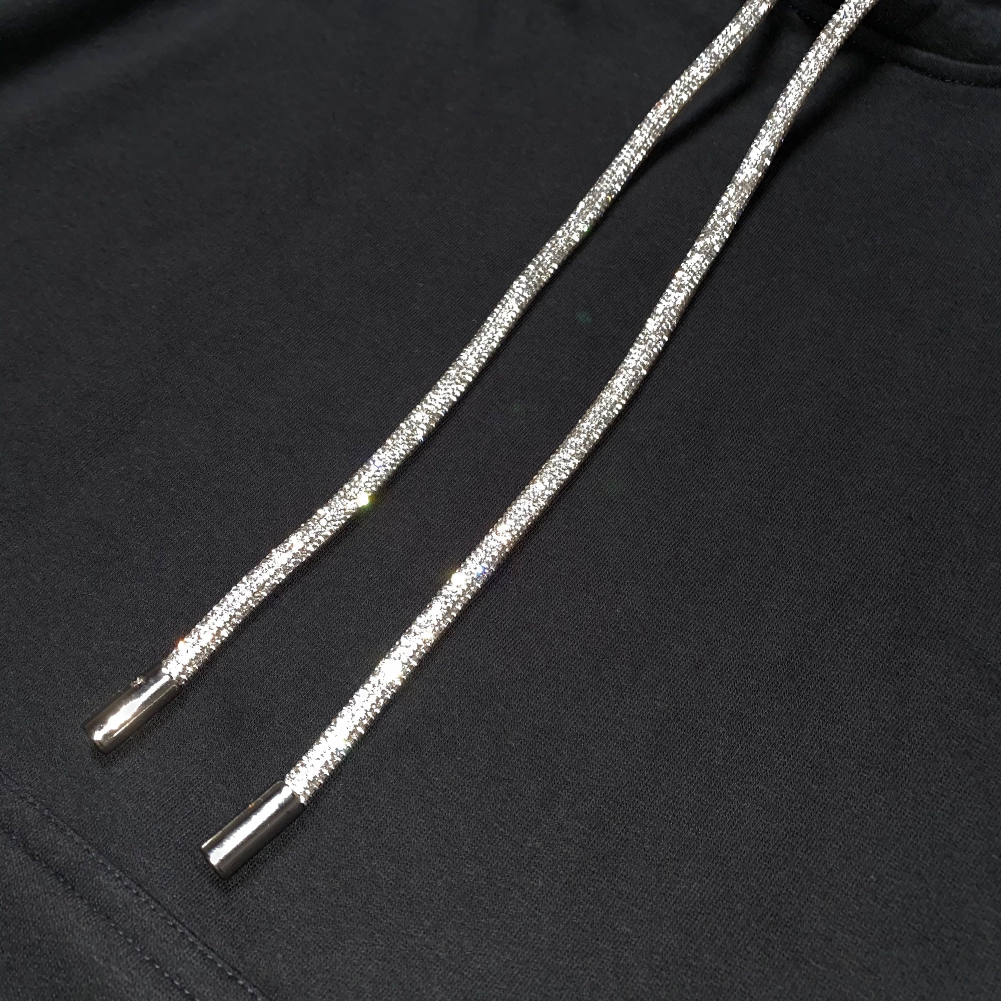 HOODIE WITH BLING STRING