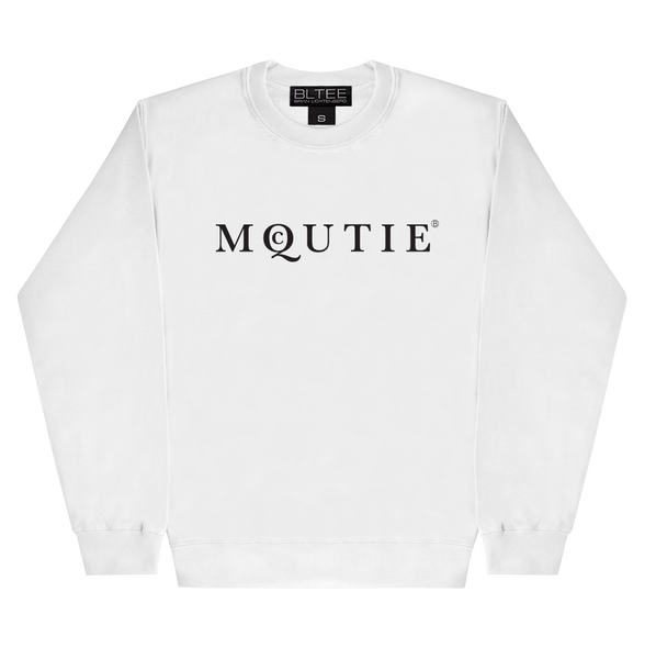 MQCUTIE WHITE SWEATSHIRT