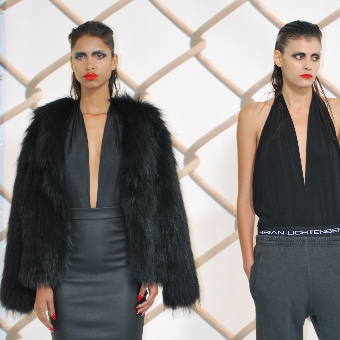 SHORT COAT IN ANIMAL-FREE FUR