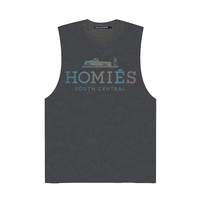 HOMIÉS IRIDESCENT REFLECTIVE MUSCLE TEE