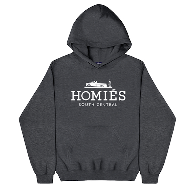 HOMIÉS CHARCOAL GREY HOODIE