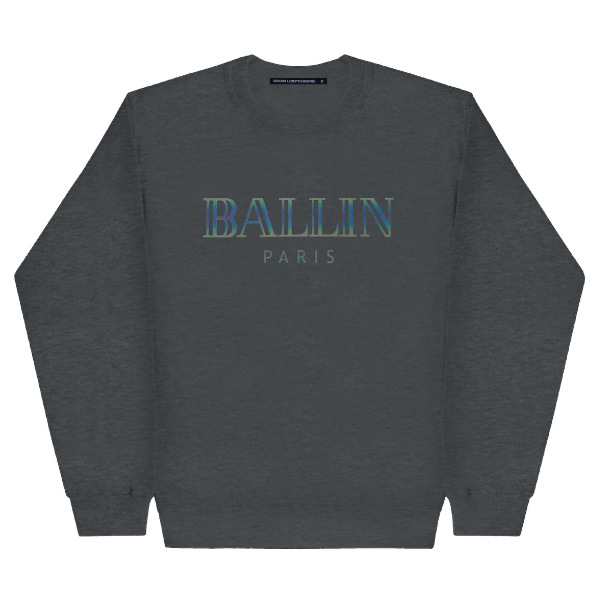 IRIDESCENT REFLECTIVE BALLIN SWEATSHIRT