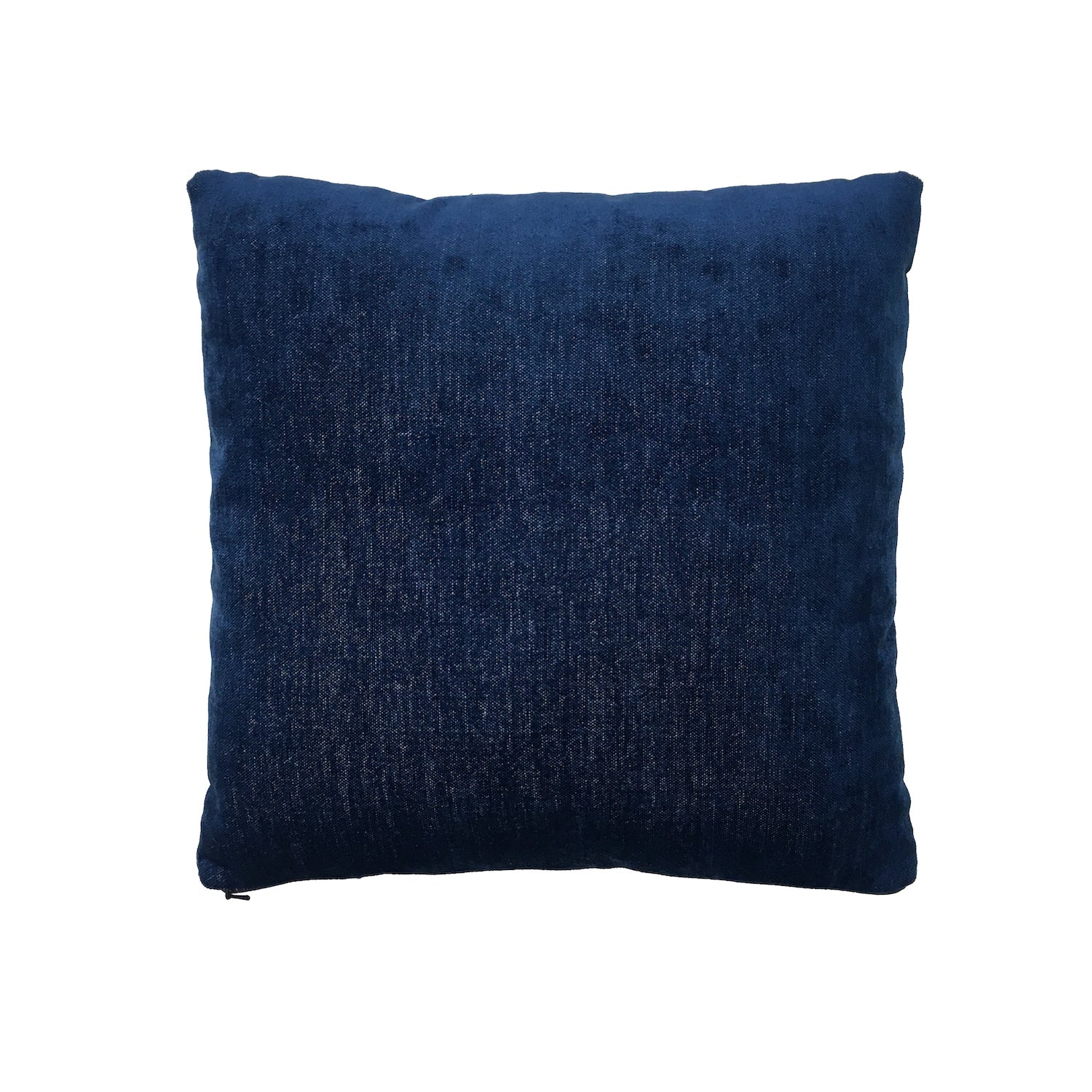 BLUE DENIM PATCHWORK PILLOW