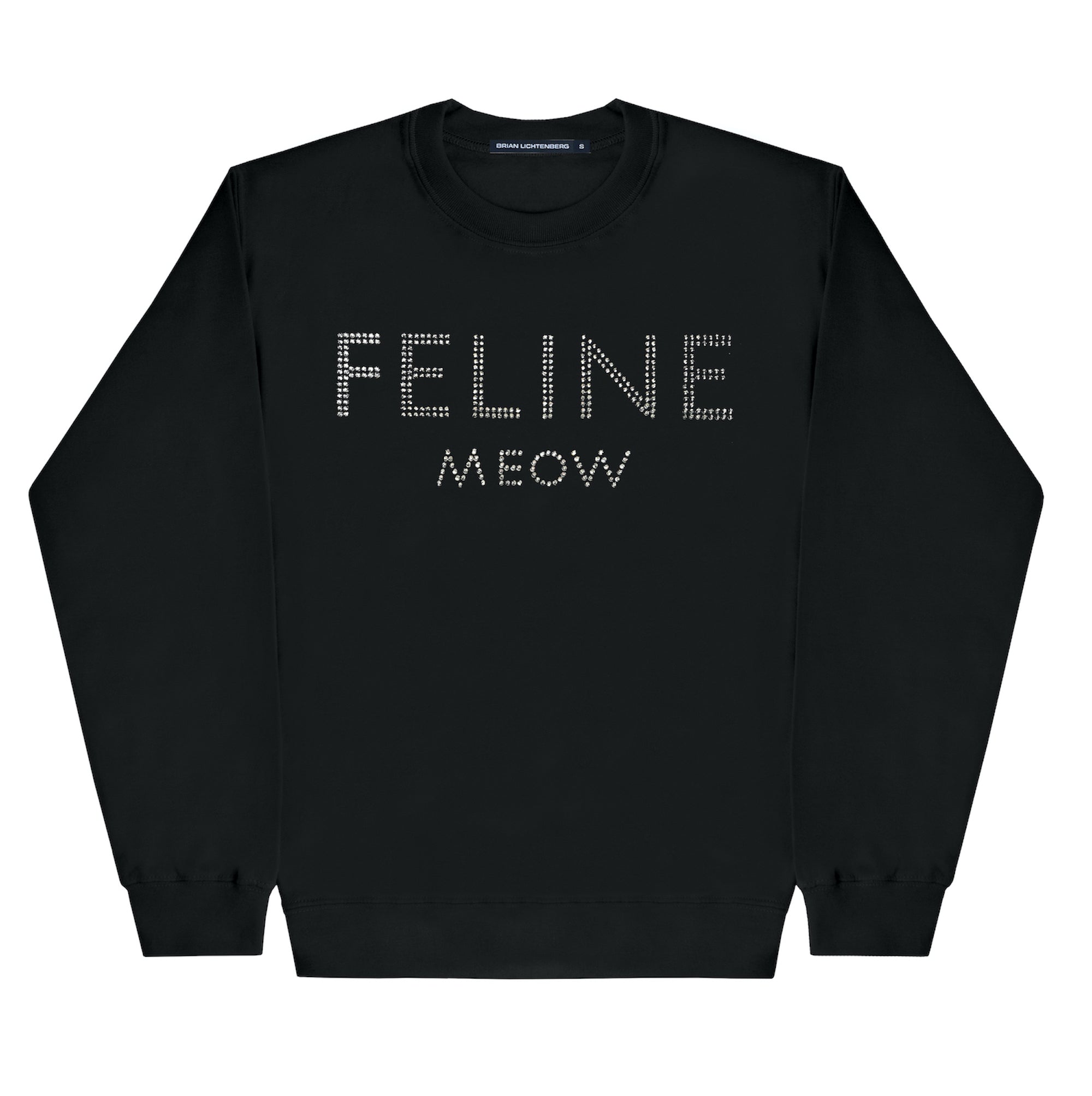 FELINE 2.0 CRYSTAL SWEATSHIRT