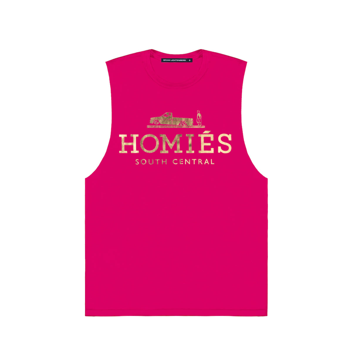 HOMIÉS GOLD FOIL MUSCLE TEE
