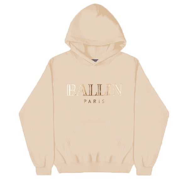 BALLIN GOLD FOIL HOODIE
