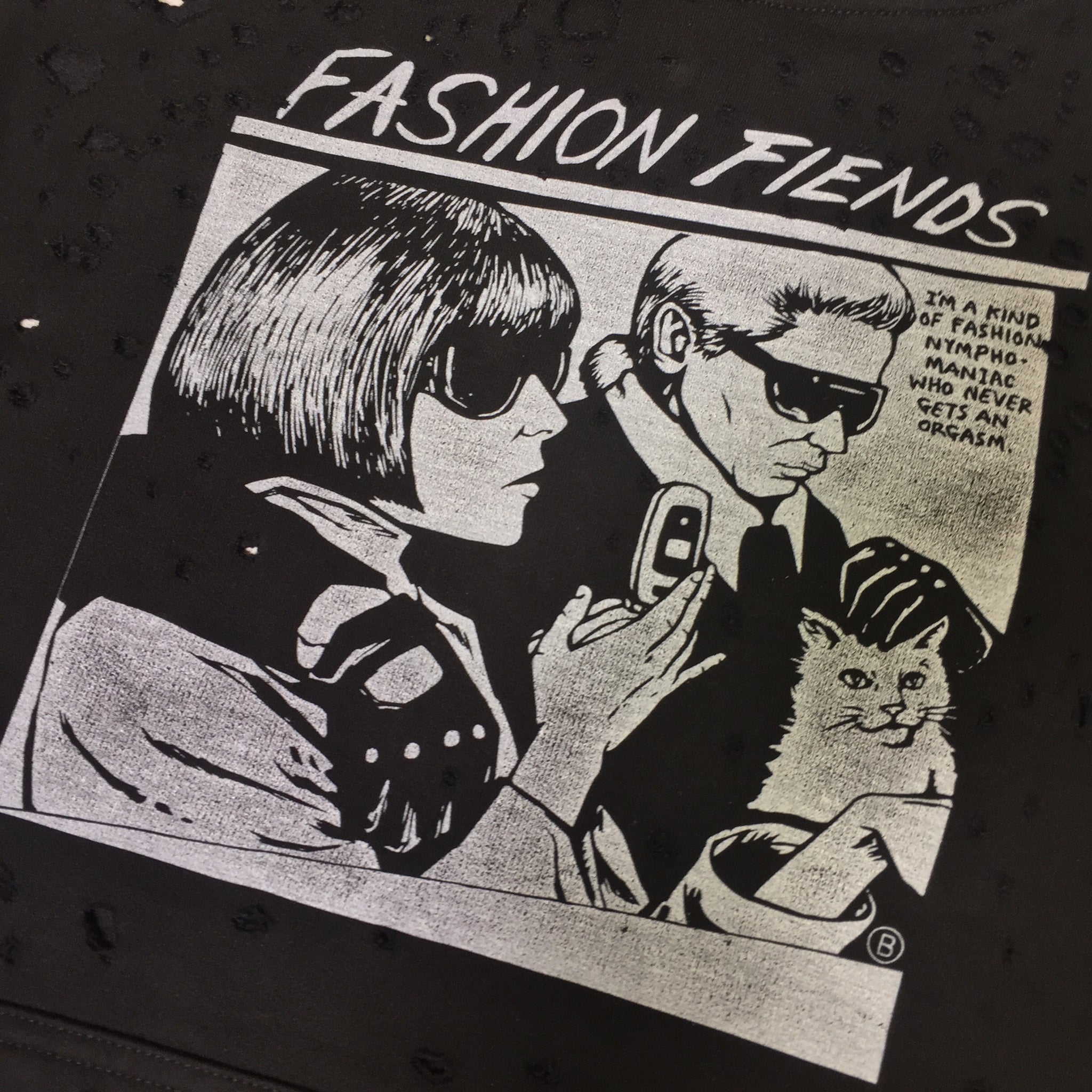 DESTROYED FASHION FIENDS HOODIE