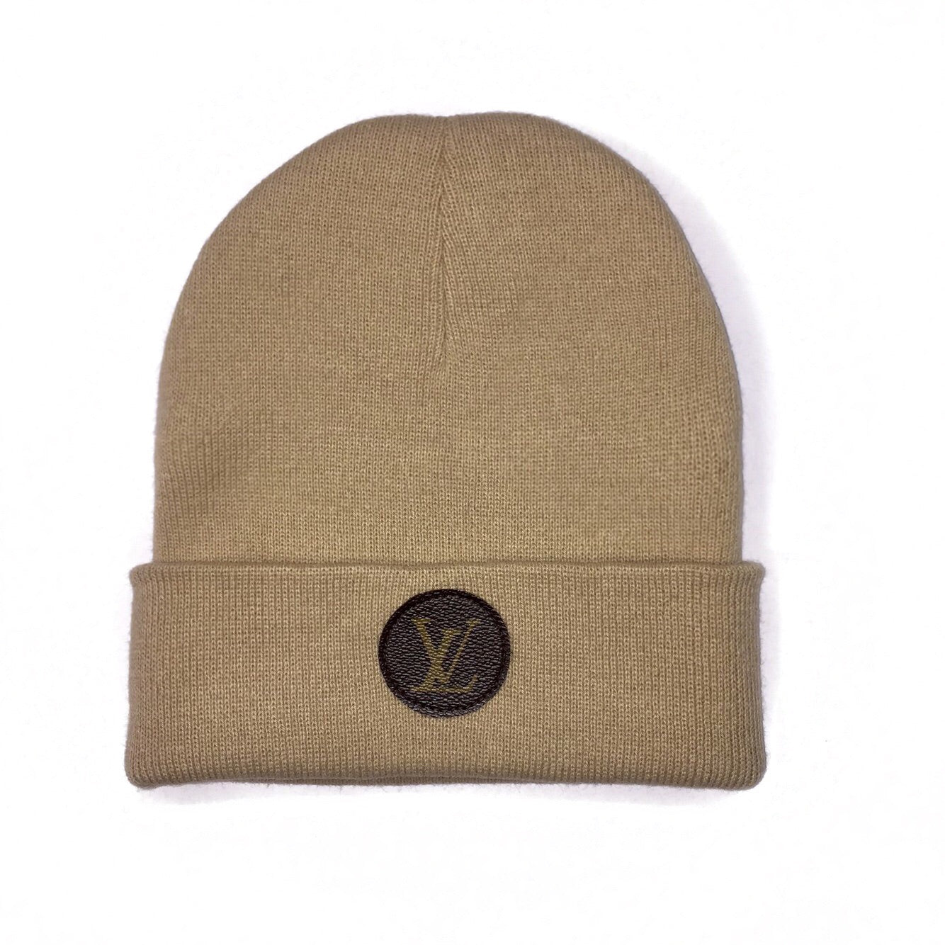 UPCYCLE LV TAN BEANIE