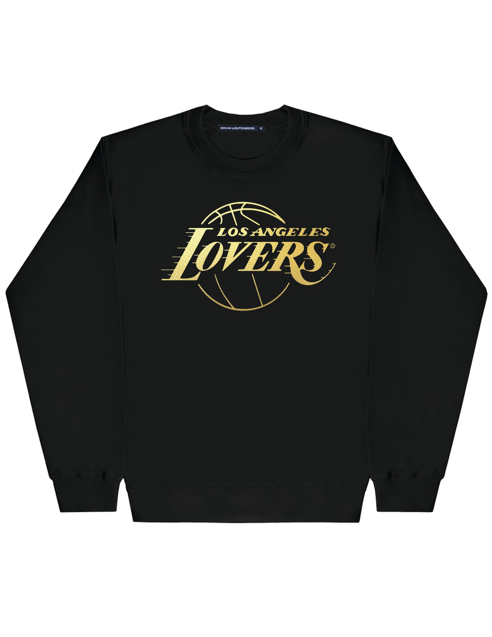 LOVERS GOLD FOIL SWEATSHIRT