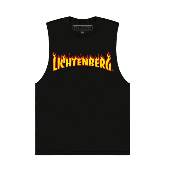 LICHTENBERG FLAMES MUSCLE TEE