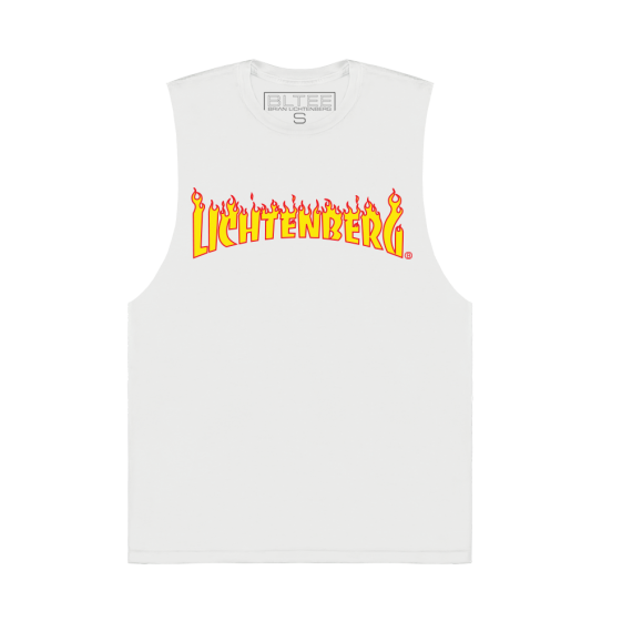 LICHTENBERG FLAMES MUSCLE TEE