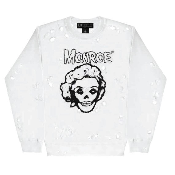 MONROE DESTROYED SWEATSHIRT