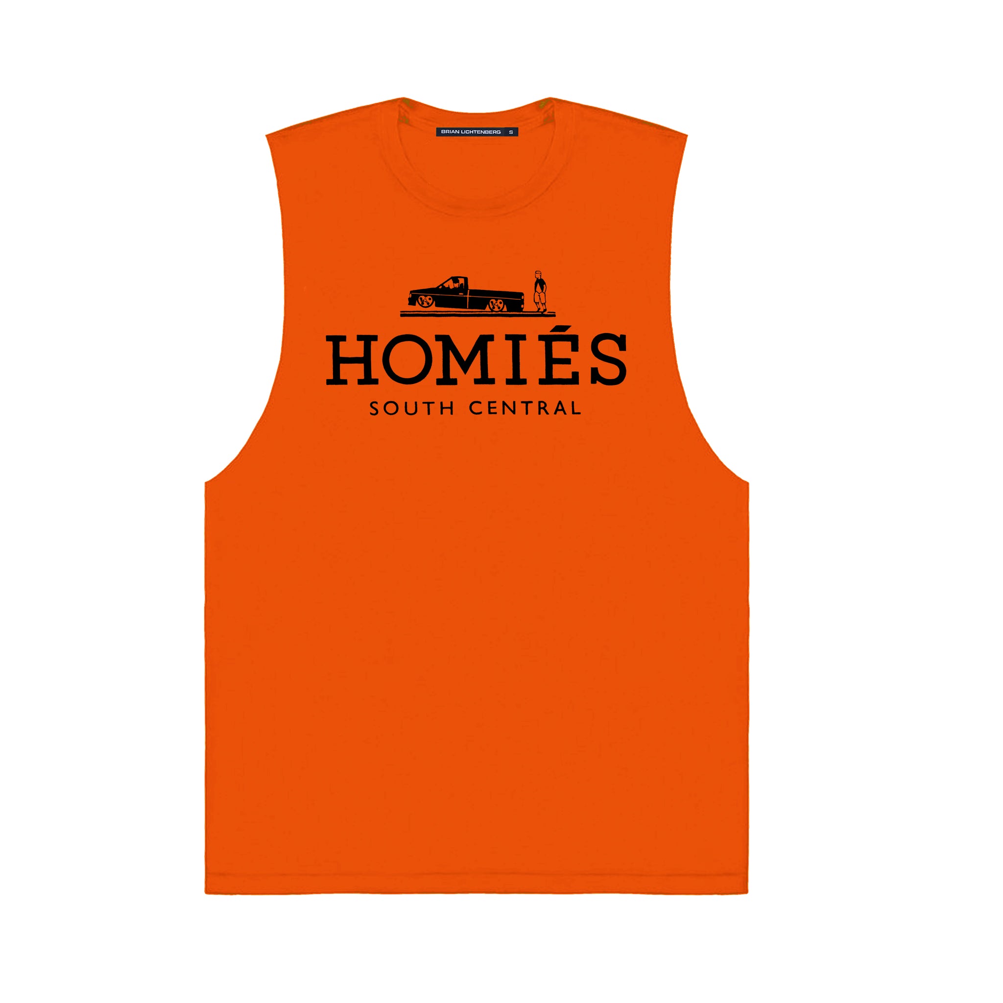 HOMIÉS ORANGE MUSCLE TEE