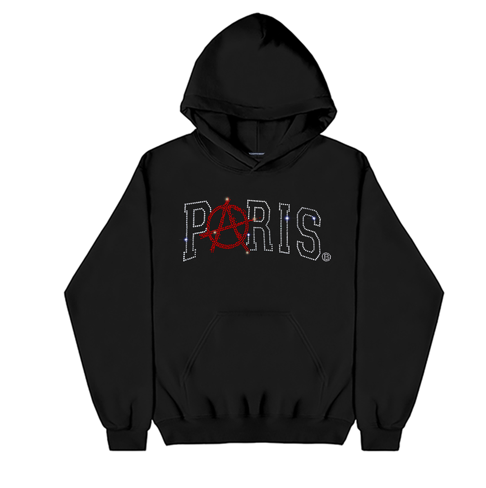 PARIS ANARCHY CRYSTAL HOODIE