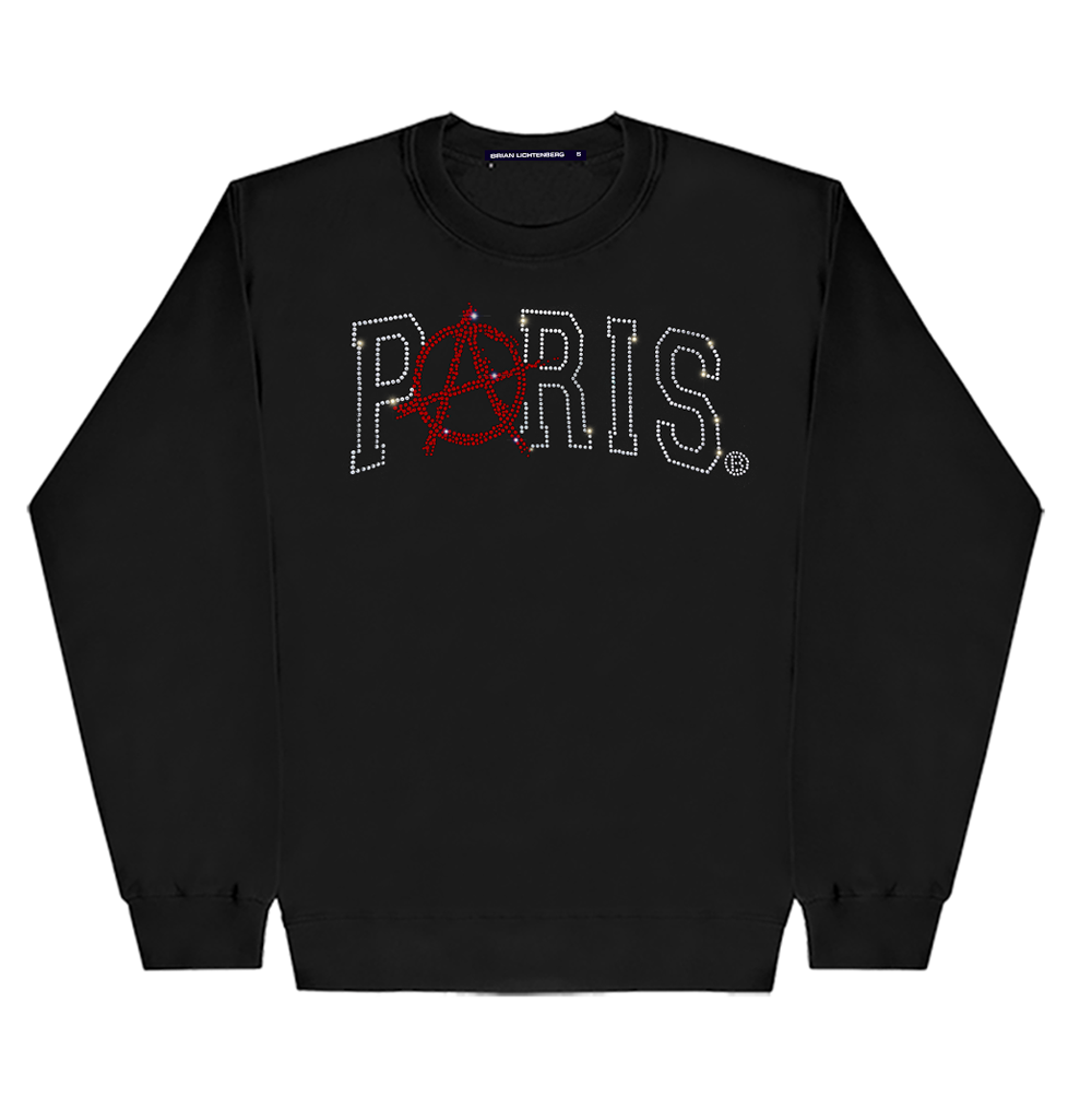 PARIS ANARCHY CRYSTAL SWEATSHIRT