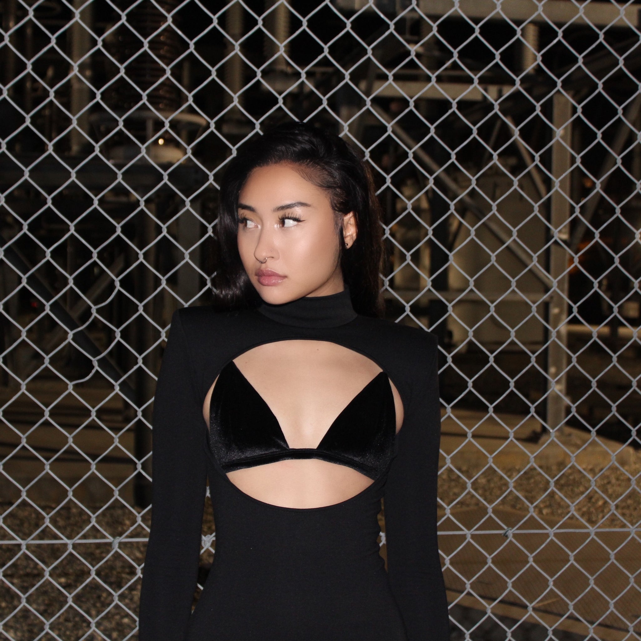 VELVET BRALETTE