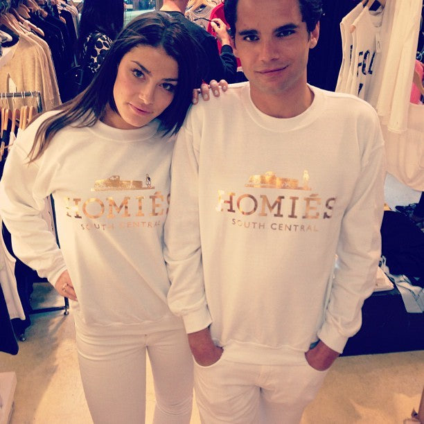 HOMIÉS GOLD FOIL SWEATSHIRT