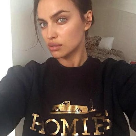 HOMIÉS GOLD FOIL SWEATSHIRT