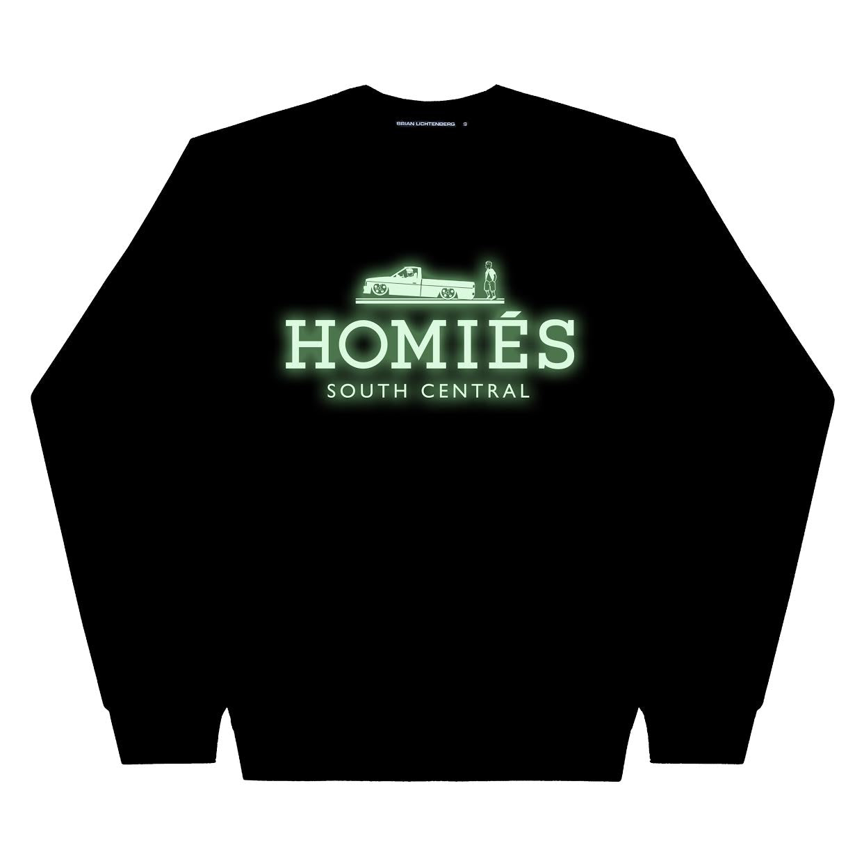 HOMIÉS GLOW-IN-THE-DARK SWEATSHIRT