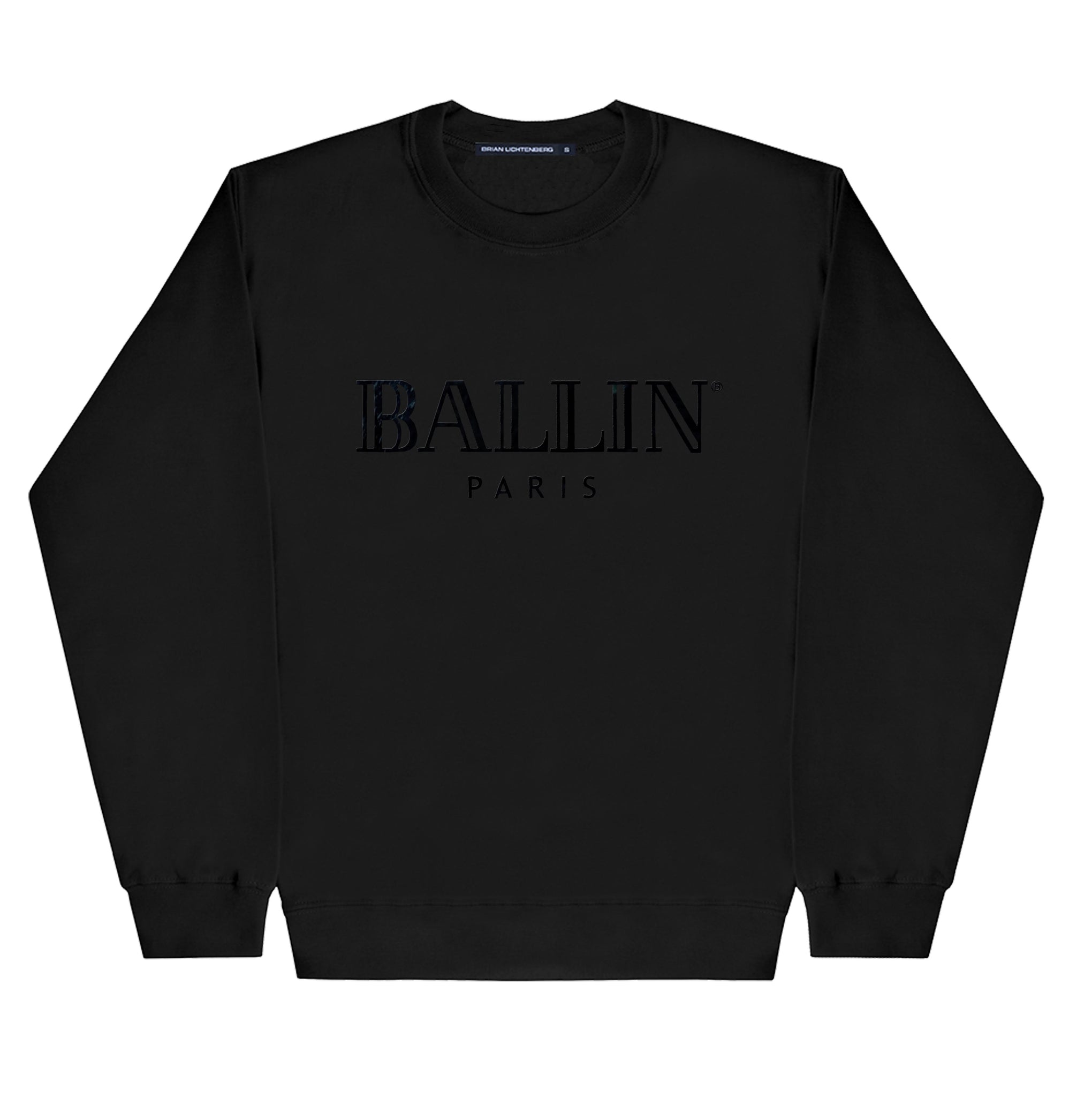 BALLIN BLACK FOIL SWEATSHIRT