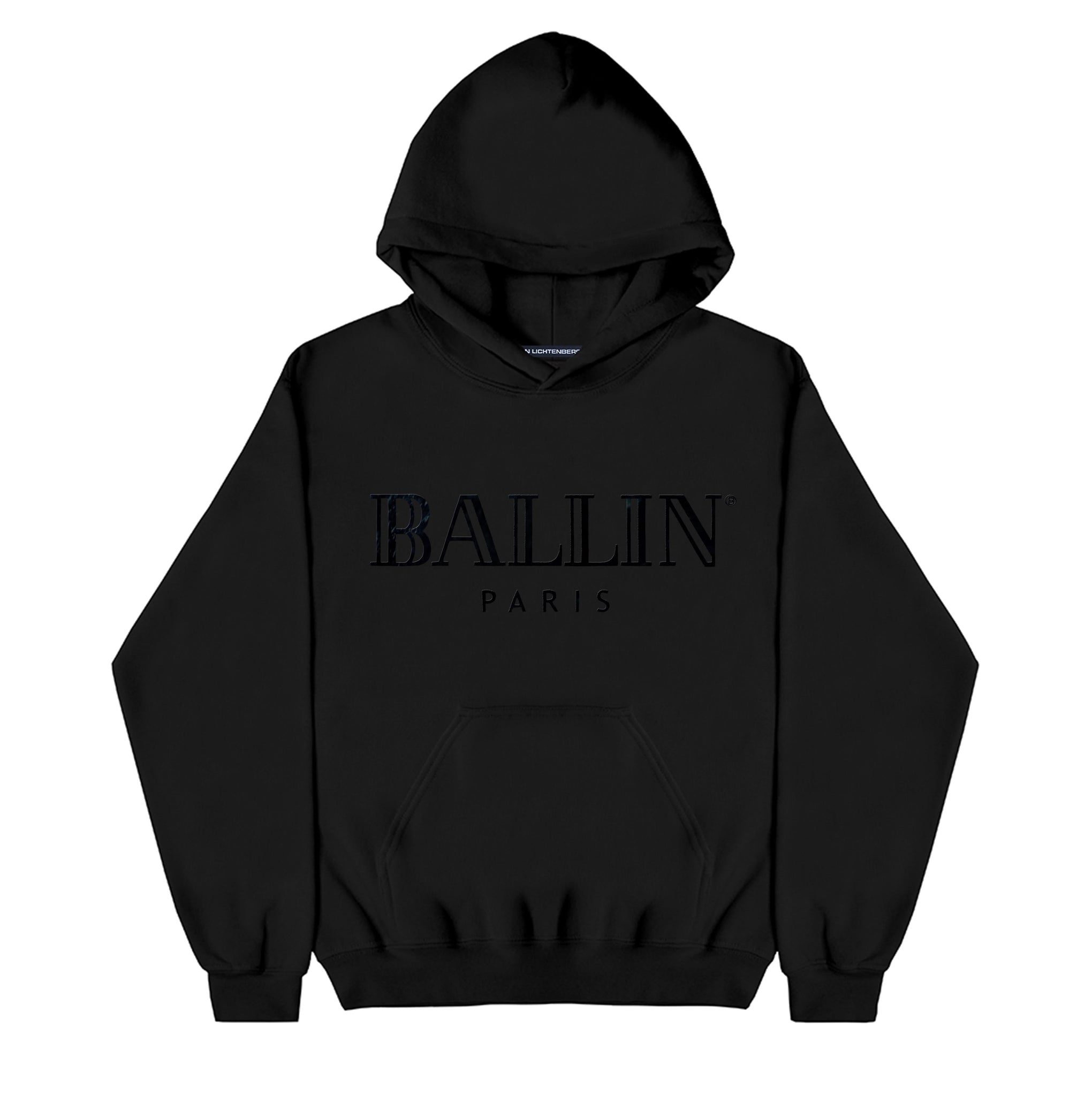 BALLIN BLACK FOIL HOODIE