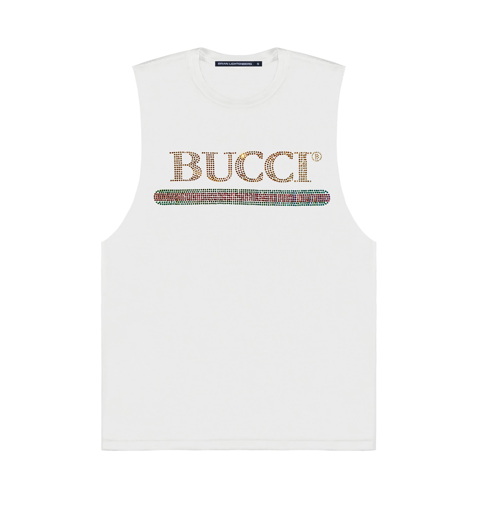 BUCCI CRYSTAL MUSCLE TEE