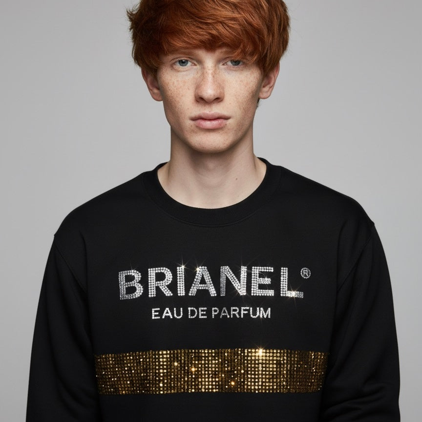 BRIANEL CRYSTAL SWEATSHIRT