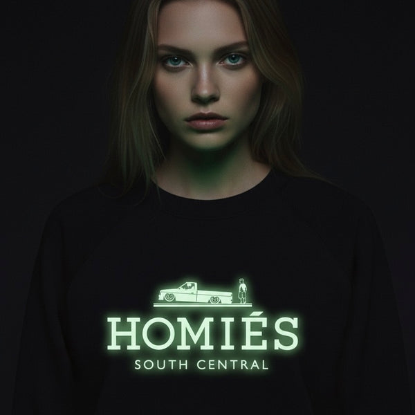 HOMIÉS GLOW-IN-THE-DARK SWEATSHIRT
