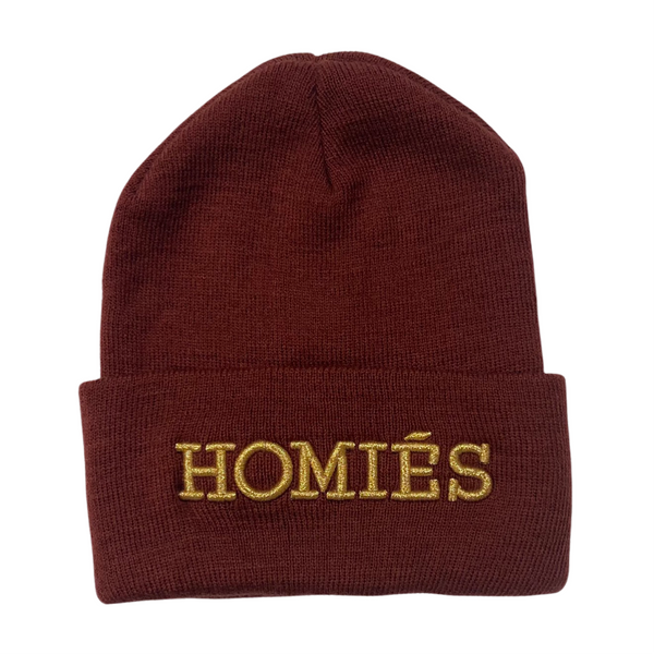 HOMIÉS RUST / GOLD BEANIE