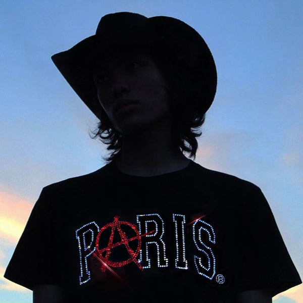 PARIS ANARCHY CRYSTAL TEE