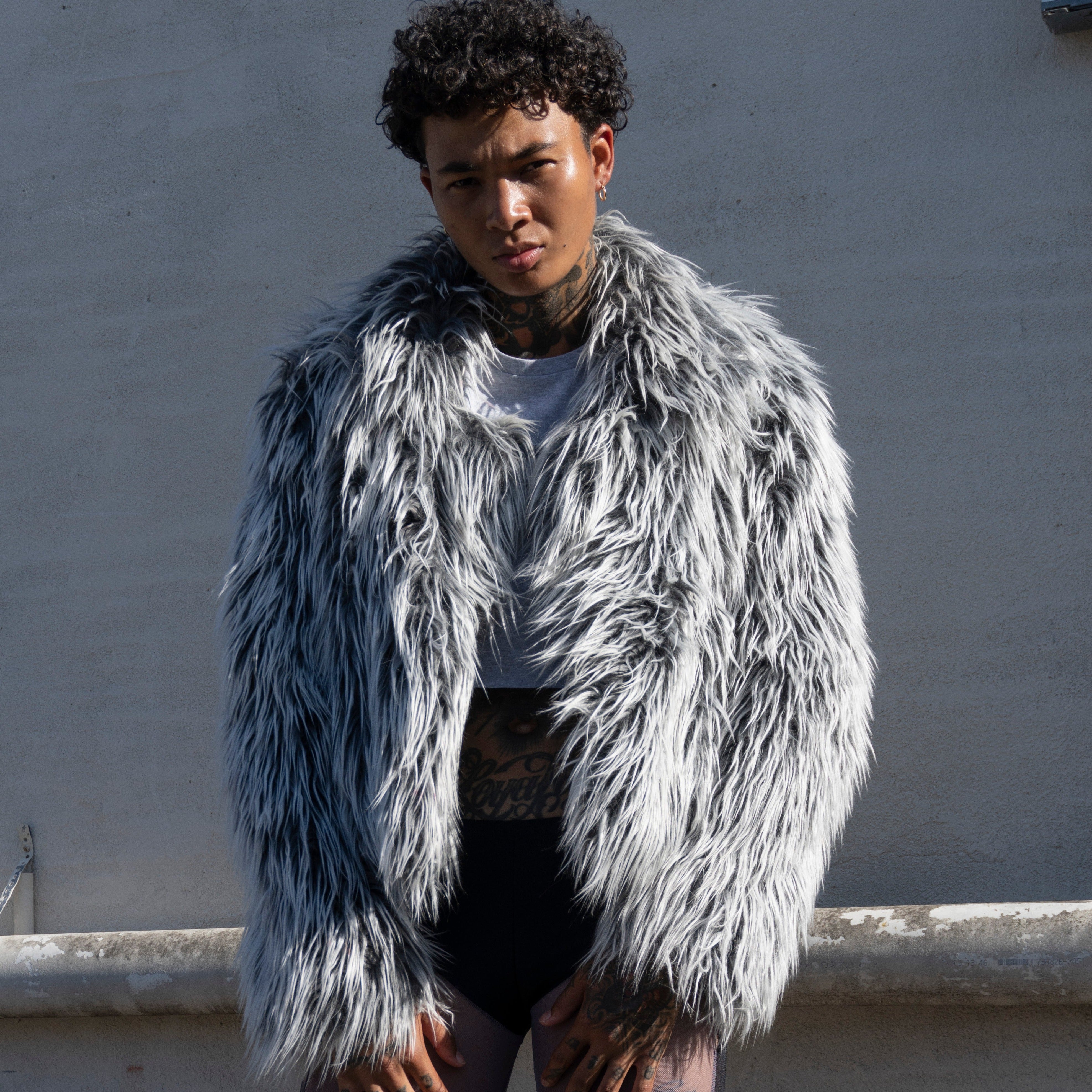 CLANE VOLUME ECO FUR COAT アイボリー クラネ CLANE VOLUME ECO FUR COAT （IVORY） -靴＆ファッション