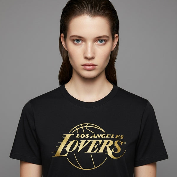 LOVERS GOLD FOIL TEE