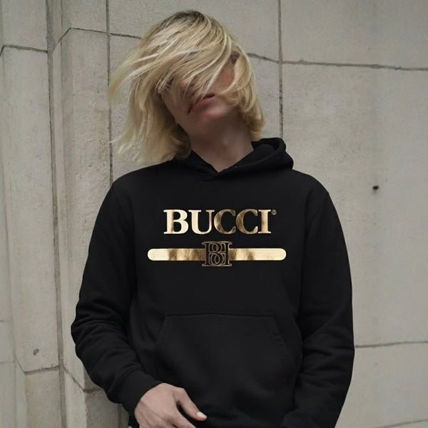 BUCCI GOLD FOIL HOODIE