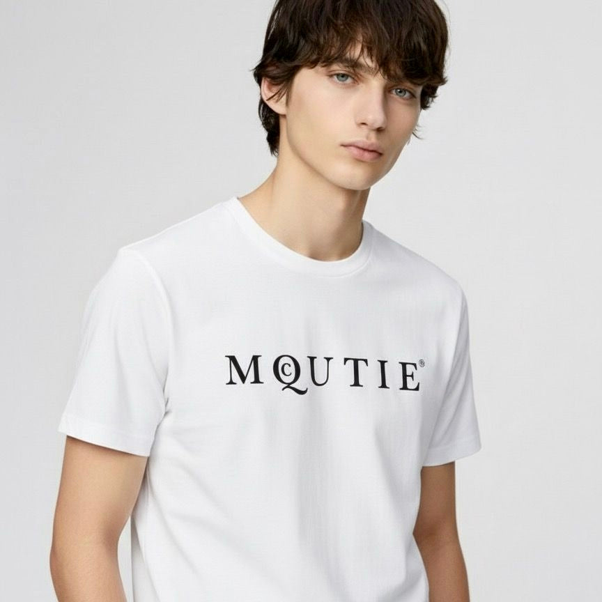 MQCUTIE WHITE TEE