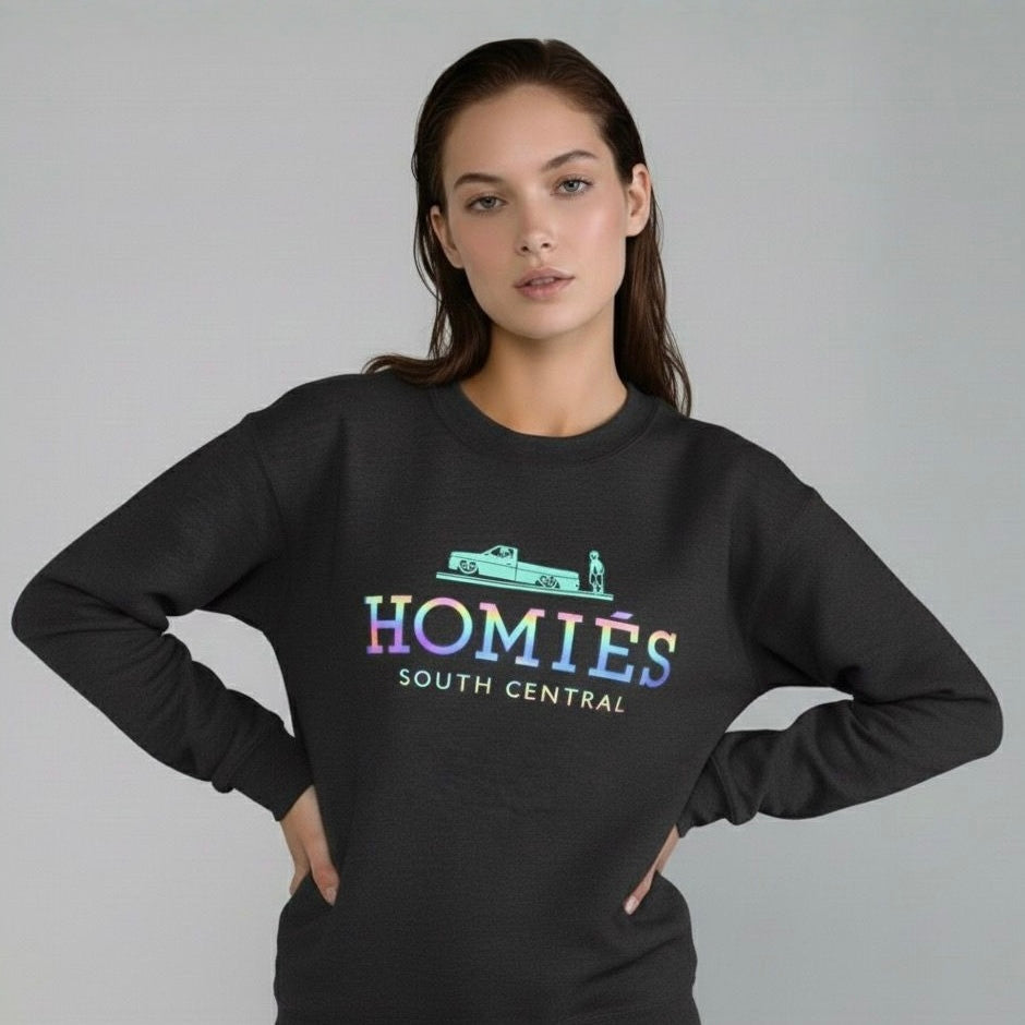 HOMIÉS IRIDESCENT REFLECTIVE SWEATSHIRT