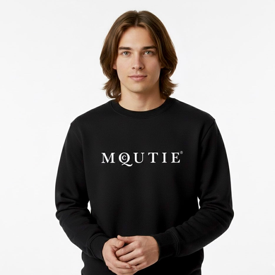 MQCUTIE BLACK SWEATSHIRT