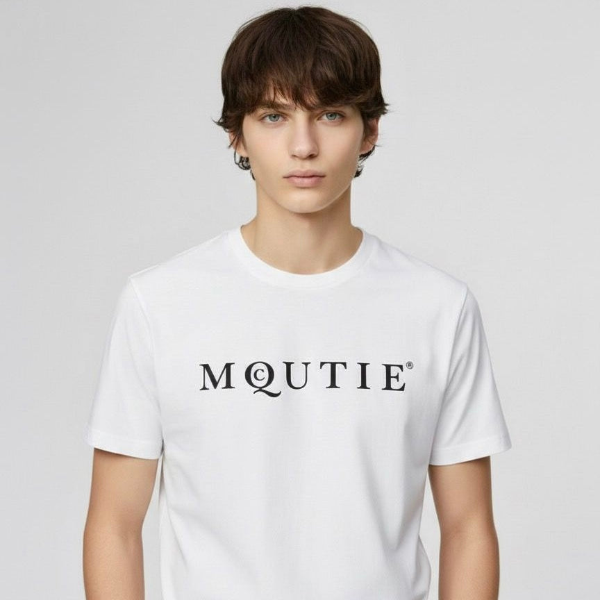 MQCUTIE WHITE TEE