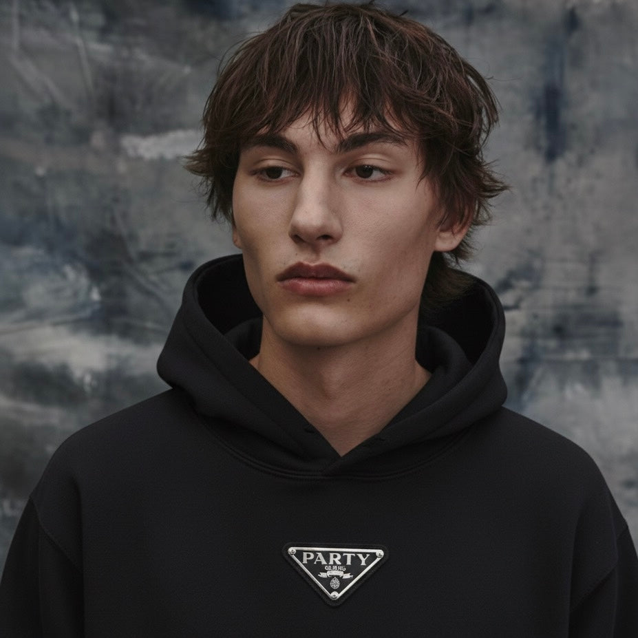 PARTY ANIMAL EMBLEM HOODIE